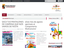Tablet Screenshot of pedro-munoz.es
